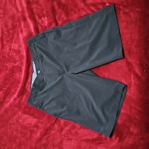 Mens black dress/golf shorts